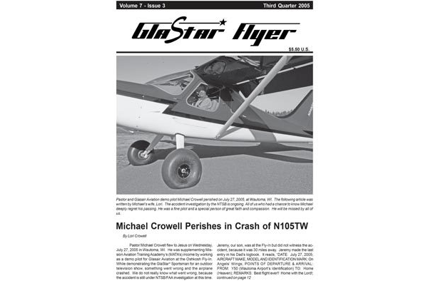 GlaStar Flyer 2005 Q3