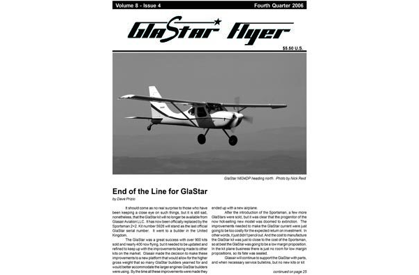 GlaStar Flyer 2006 Q4