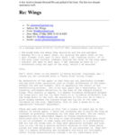 GlaStar Heavy Wing Notes