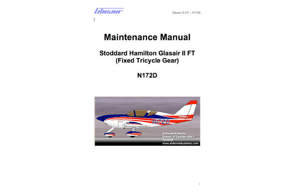 Glasair Maintenance Manual (Dave McDonald)