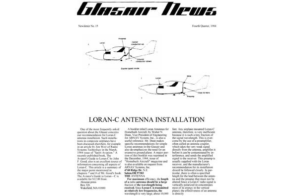Glasair News 1984 Q4 #15