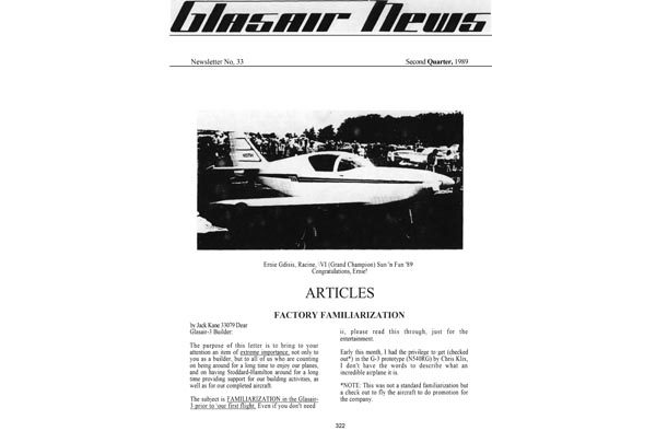 Glasair News 1989 Q2 #33