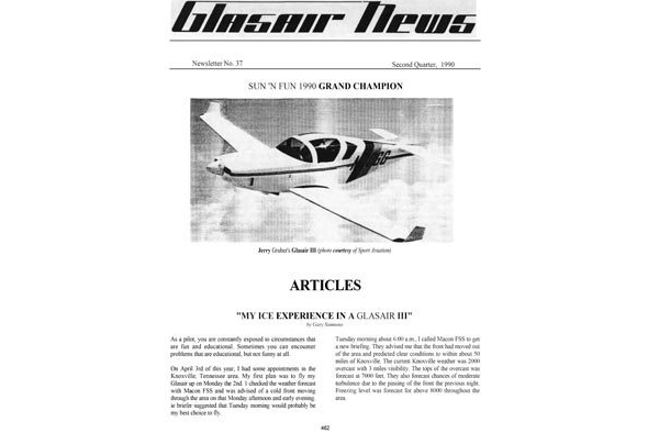 Glasair News 1990 Q2 #37