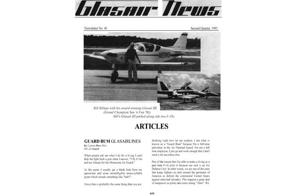 Glasair News 1991 Q2 #41