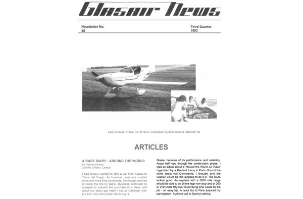 Glasair News 1992 Q3 #46