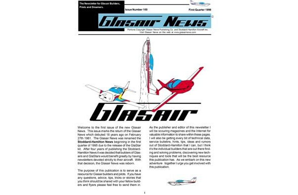 Glasair News 1999 Q1 #100