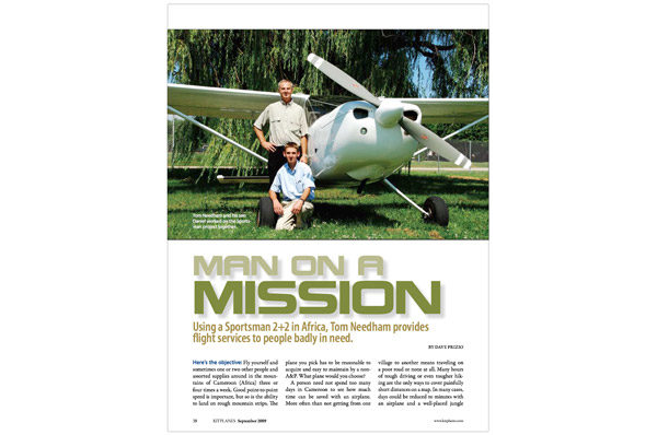 Kitplanes - Man on a Mission 0909