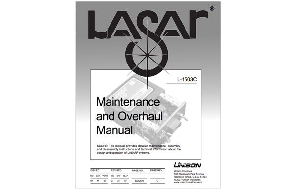 Lasar Electronic Ignition L-1503C Maintenance & Overhaul