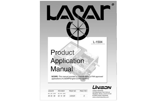 Lasar Electronic Ignition L-1504 Application Manual