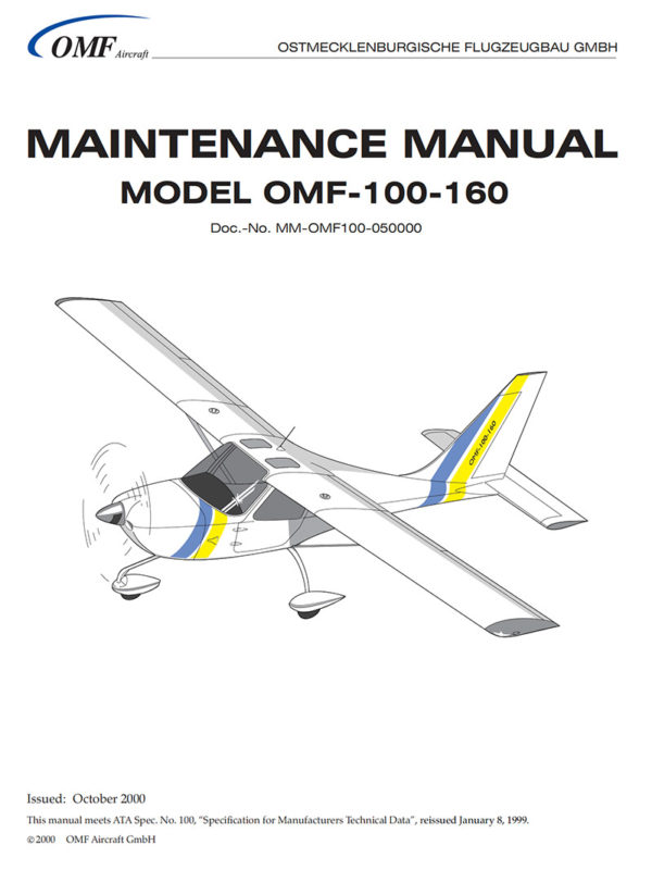 OMF Symphony 100-160 Maintenance Manual