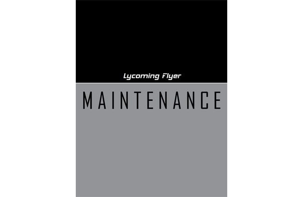 Lycoming Flyer - Maintenance