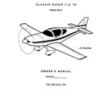 Glasair Super II-S TD Owner's Manual (POH)