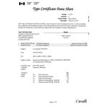 OMF/SAI Symphony Type Certificate Data Sheet - Transport Canada