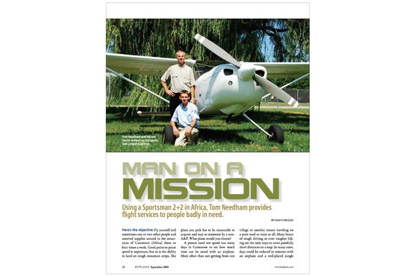 Kitplanes - Man on a Mission 0909