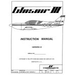 Glasair III Instruction Manual