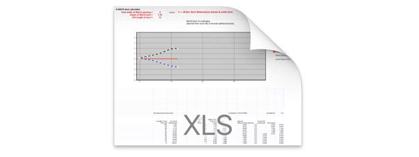 NACA Duct Calculator