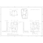 Glastar and Sportsman Jack Pad Drawings for 5 and 6-inch wheels (T Cox)