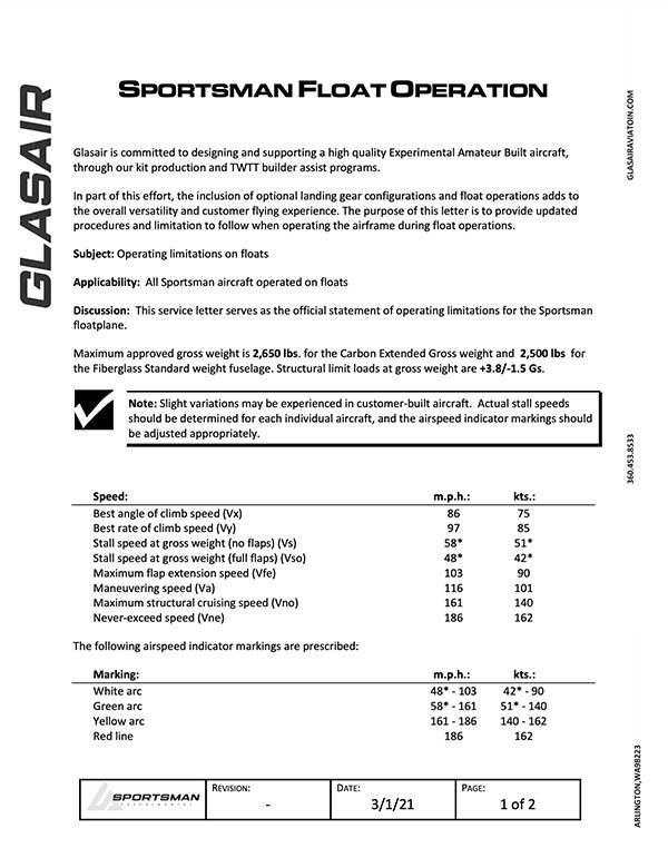 GSSL 21: Sportsman Float Operations