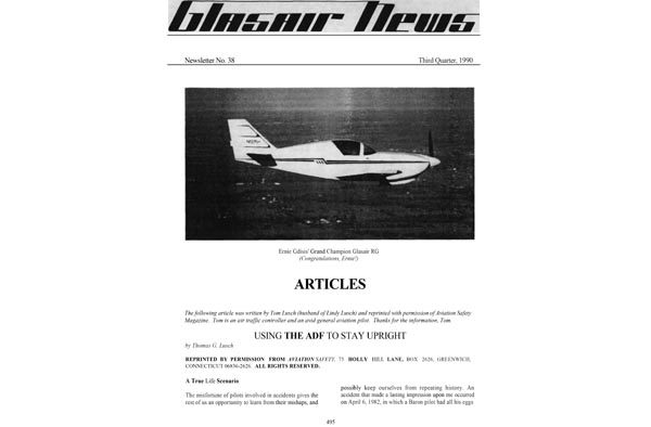 Glasair News 1990 Q3 #38