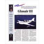 Glasair III CAFE Foundation Aircraft Performance Report