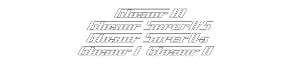 Glasair Logo/Name Graphics