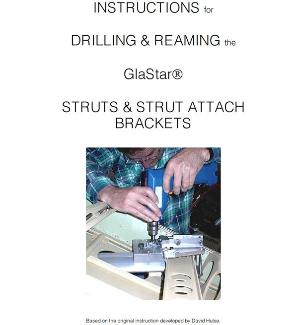 GlaStar Wing Strut Drilling Jig Instructions